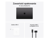Apple MacBook Pro M4 Max/36GB/2TB/Mac OS Gwiezdna Czerń 32R GPU - 1293485 - zdjęcie 9